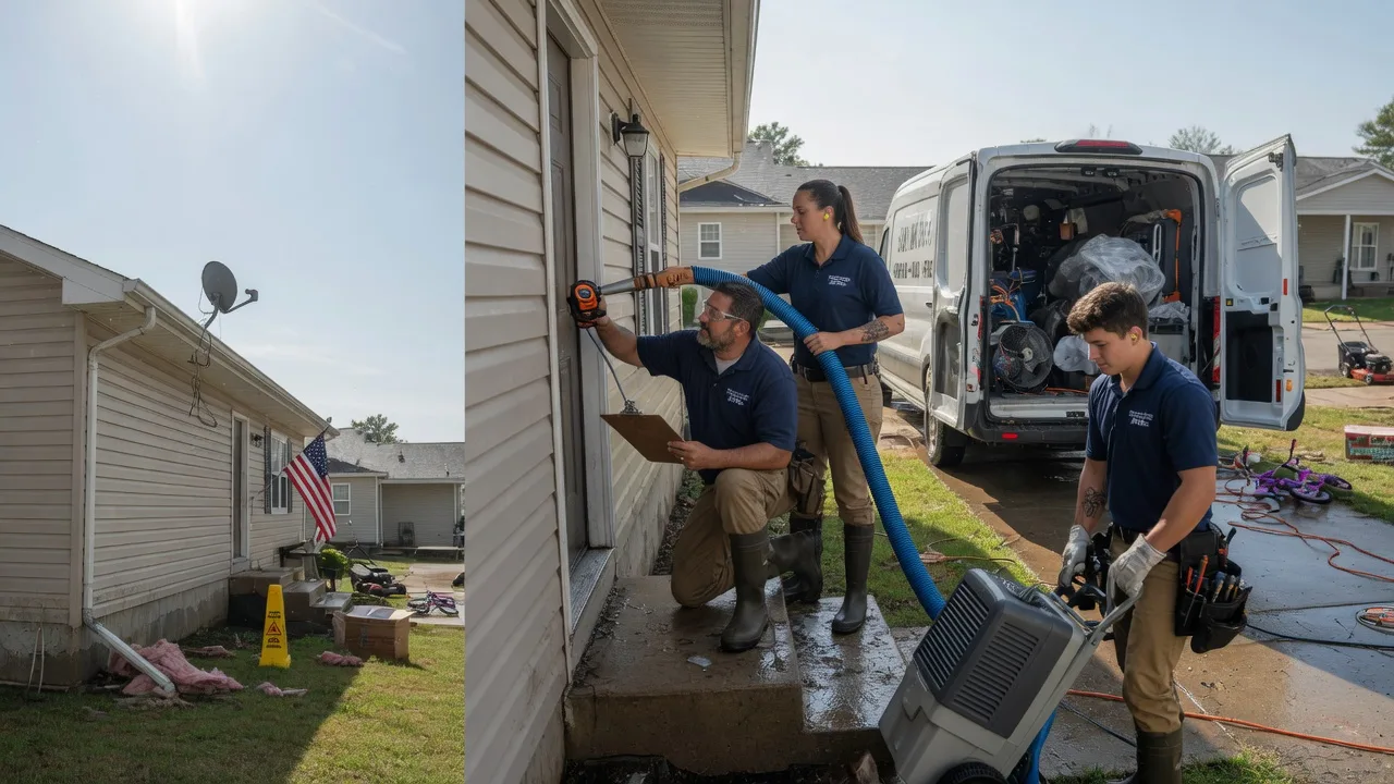 Ceiling Water Damage Restoration in Arma, KS near me